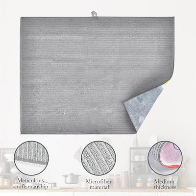  Red Bird Drying Mat for Kitchen Counter, 18 x 24  Multifunctional Dish Drying Mat Soft, Kitchen Accessories: Home & Kitchen