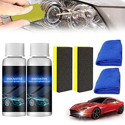 Car Headlight Restoration Kit Cleaner Headlight Polish Liquid Repair Fluid  30ml 