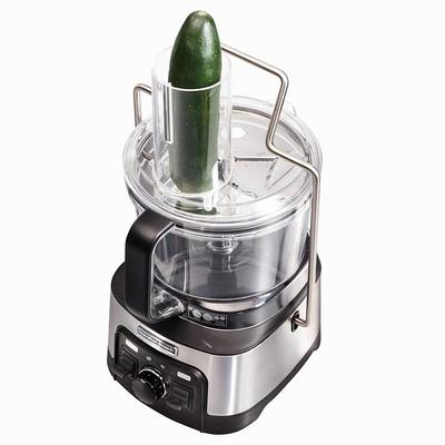 7-Cup Black Food Processor With Spiralizer