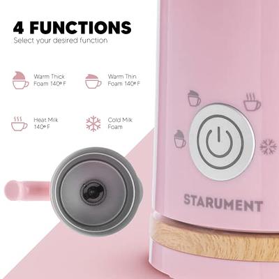 Milk Frother Foam Maker Warmer, Electric Milk Frother Hot Cold Milk Steamer  For Latte Cappuccino Mocha Macchiato Hot Cold Milk - Yahoo Shopping