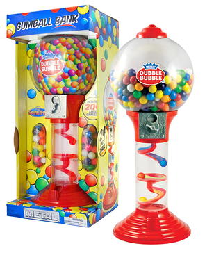 Dubble Bubble® Spiral Fun Gumball Machine Bank