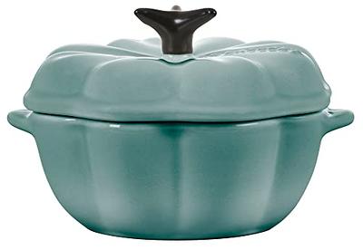 Le Creuset Pumpkin Cocotte in Sea Salt