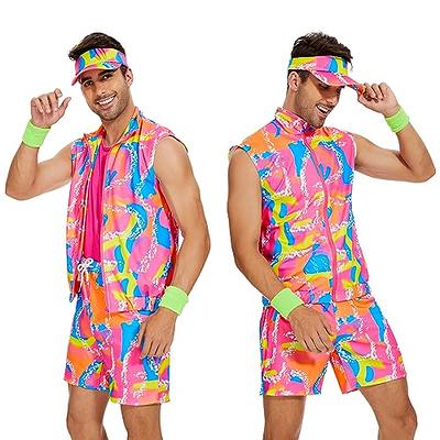 80s mens workout costume