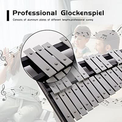 Professional 32 Notes Foldable Glockenspiel Xylophone Vibraphone for Adult  Gifts