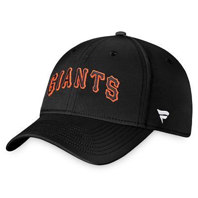 San Francisco Giants Fanatics Branded Big Logo Two-Tone Snapback Hat -  Black/Orange