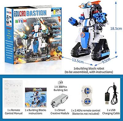 EDUCIRO Robot Building Toys for Boys, 8 9 10 11 12 Year Old Boys Girls  Easter Gifts Ideas, STEM Projects for Kids Age 8-12, Remote & APP  Controlled Toys Building Sets (358Pieces) - Yahoo Shopping