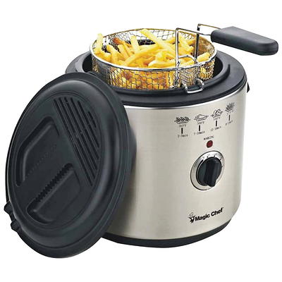 DeLonghi Roto Fry Cool Touch Low Oil Deep Fryer D28313UXBK - The Home Depot