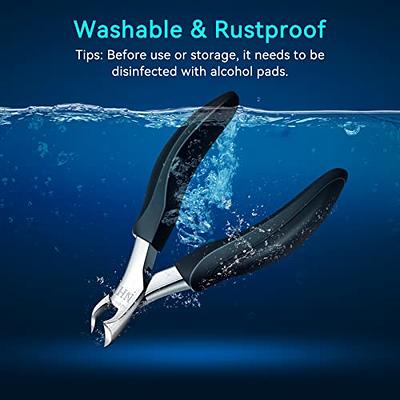 Professional Heavy Duty Ingrown Nail Clippers Toe Nail Clippers For Seniors  Thick Nails Pedicure Toenail Cutters For Arthritis Diabetic 1PCS 