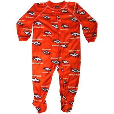 Chicago Bears Newborn Full Zip Raglan Coverall - Navy Blue