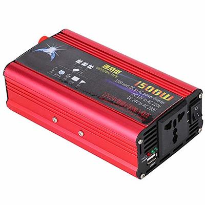 DEWALT 140W Car Power Inverter | DC 12V To AC 110V - 120V Power Outlet With  Dual 3.1A USB Ports