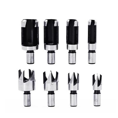 3/8 Stainless Steel Hole Plugs for Wood, 8-Pack
