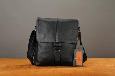 Jack&Chris Leather Man Purse Shoulder Bag,Small Mens Crossbody Messenger  Bags for Work,Men Satchel Handbag,Brown,JC04-8 - Yahoo Shopping