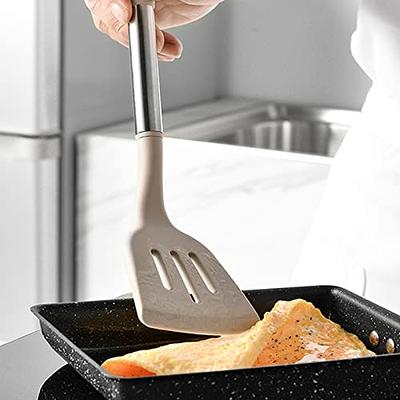 Carote Slotted Silicone Spatula for Non Stick Pan, BPA Free Turner free  shipping