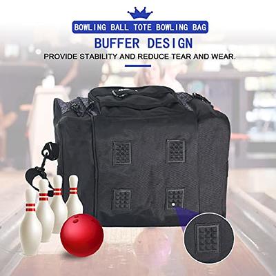 LRTJ Bowling Bags 2 Balls and Shoes-Bag for Bowling ball-Bowling bag with  Wooden Ball