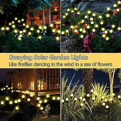 2/4Pack Solar Lanterns Hanging Solar Lights, 3 Modes Waterproof Hanging Lanterns  Outdoor Lights Flickering Flame Camping Lanterns Decoration for Tent Garden  Patio Pathway,chrstmas Halloween Decor