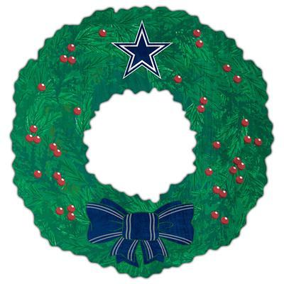 Dallas Cowboys 16'' Team Wreath Sign - Yahoo Shopping