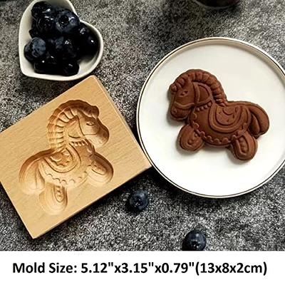 Freshware 15-Cavity Christmas Silicone Mold for Chocolate and Candy White/Brown