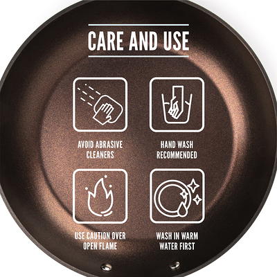 Thyme & Table Non-Stick Pots And Pans 12-Piece Cookware Set, Rose Gold