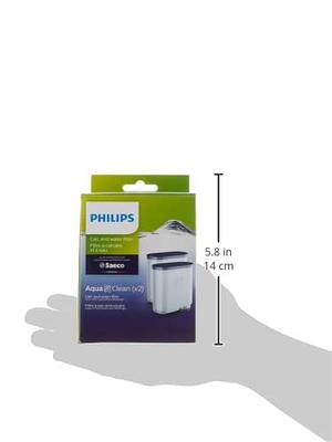 PHILIPS AquaClean Original Calc and Water Filter, No Descaling up to 5,000  cups, Reduces Formation of Limescale, 2 AquaClean Filters, (CA6903/22):  Home & Kitchen 