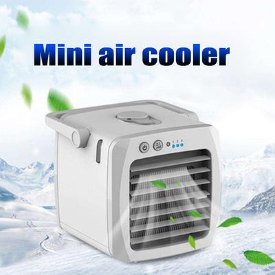 Black+decker Desktop Air Cooler and Portable Fan, 3-Speed Evaporative Air Cooler with 450ml Water Tank, Mini Cooler Works Up to 7 Feet, Air Cooler Fan