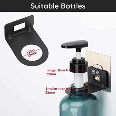 Segbeauty Soap Dispenser Wall Mounted, 3pcs 16.9oz Drill Free Shampoo  Bottles with Waterproof Labels, Refillable Plastic Shower Dispenser Set  Soap