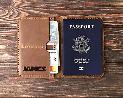 Personalized Passport Holder, Leather Cover, Case, Wallet, Gift - Yahoo  Shopping