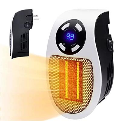 Govee Smart Space Heater for Indoor Use, 1500W Ceramic Tower Heater with  Thermostat APP&Voice Control, Quiet Portable Electric Heater with RGB Night