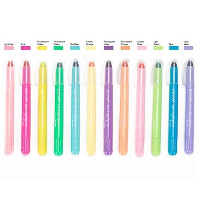 ZEYAR Gel Highlighters, Bible Highlighter Pens, No Bleed, Quick