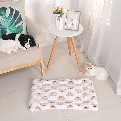 Soft Flannel Thickening Pet Soft Fleece Pad Pet Blanket Mattress Puppy Cat  Sofa Mat Home Carpet Warm Sleep Set Dog Bed