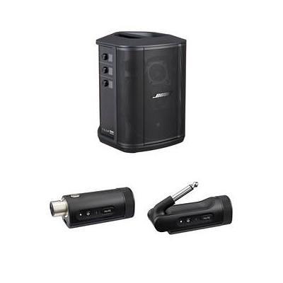 Bose S1 Pro+ Wireless PA System and Wireless Mic/Line Transmitter – XLR