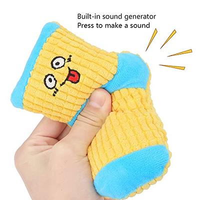 Suertree Squeaky Dog Toys for Aggressive Chewer, Interactive Puppy