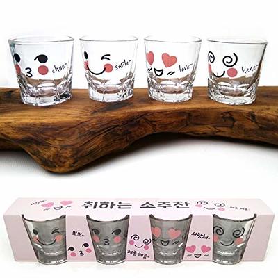 Crystal Skull Shot Glasses Double Wall Glass Cup, Funny Crystal Drinking  Cup, Whiskey Glasses, Cool Beer Cup For Wine Cocktail Vodka,set Of 4