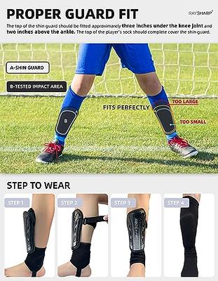 Shin Guards Soccer Youth Shin Pads for Kids Girls Boys Toddler