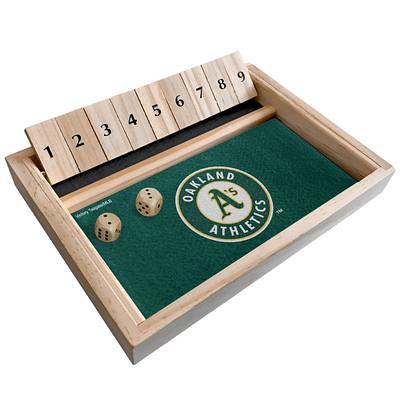 Oakland Athletics Desktop with a Capsule of Game-Used Dirt