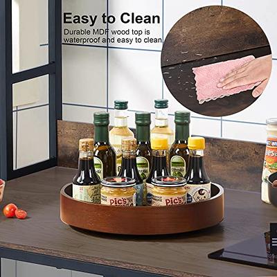 LINFIDITE Knife Block Holder Cutting Board Organizer Holder Pot Lid Rack  Drying Rack with Draining Tray Kitchen Countertop Cabinet Pantry Bakeware