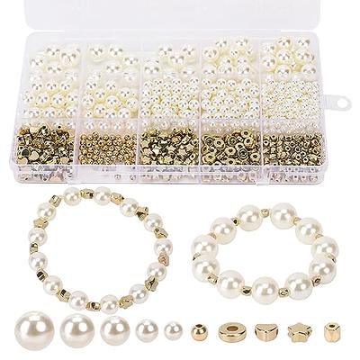 Xmada Jewelry Making Supplies Kit - 1587 PCS Beads, Crystal Beads, Jewelry  Pliers, Beading Wire, Earring Hooks, Rings, Bracelets for Girls and Adults