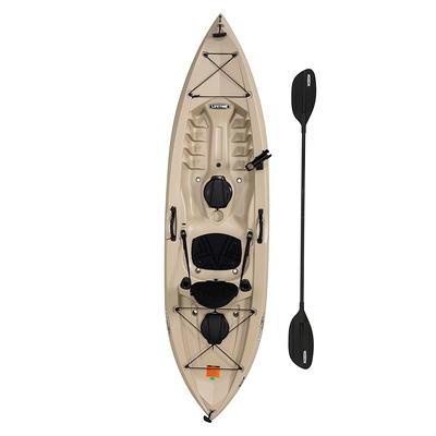 Easy Rider 10'4 Fishing Kayak Sit-On Single Person, 124 (315 cm), Sand  Color