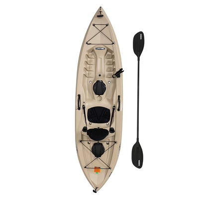 Lifetime Tamarack Angler 10 ft Sit-on-Top Fishing Kayak, Tan