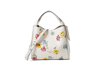 Knott Medium Crossbody Tote Cream, CROSSBODIES