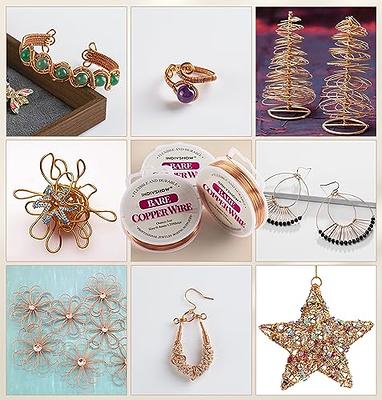 Mandala Crafts Copper Wire for Jewelry Making - Metal Craft Wire