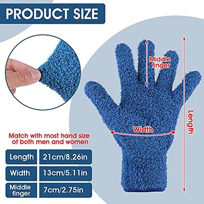 Sibba Microfiber Dusting Cleaning Gloves 4x Dusting Mittens Washable  Reusable House Cleaning Kitchen Dust Removal Mitts Blinds Mirrors Furniture  Garden Car Hard to Reach Corners Gap Dark Blue&Rose Red - Yahoo Shopping