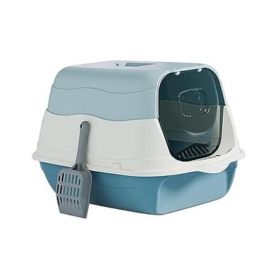 NEW Foldable Anti-Splash Pet Cat Litter Box Fully Enclosed Easy Clean Cat  Litter Pan Pet Toilet Bedpan Pet Accessories