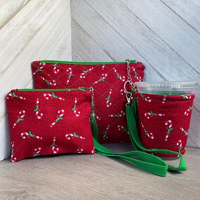 CANDY BAG ZIPPER OR SNAP POUCH