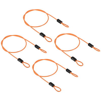 M METERXITY 2 Pack Disc Lock Security Steel Cable - Plastic Coated