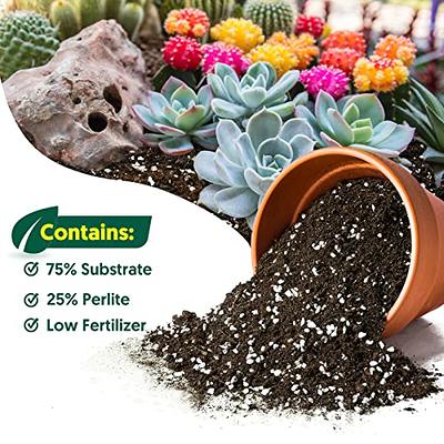 Horticultural Charcoal for Indoor Plants (2 Quarts), Hardwood Soil Additive  for Orchids, Terrariums, and Gardening