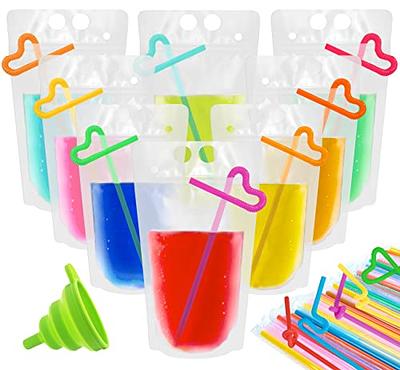 TOMNK 16 Pack 16oz Glass Juice Bottles with Lids and Straws Travel Drinking  Glass Bottles with Caps Reusable Juice Jars Smoothie Cups for Tea,  Kombucha, Boba Milk, Fruit Drinks, Beverage - Yahoo Shopping