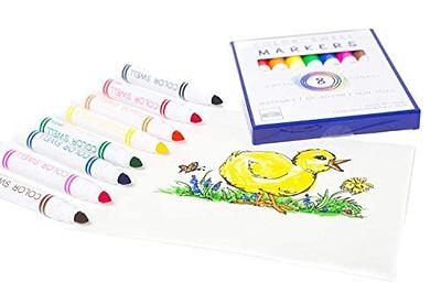Colorations® Classroom Value Bulk Chubby Markers, 8 Colors, 96 Packs