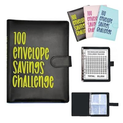  100 Envelopes Money Saving Challenge: Low Income Savings  Challenge Tracker Journal, Easy And fun Way To Save $5,000