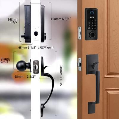 Yosimika Fingerprint Door Lock, Heavy Duty, Keyless Entry Door