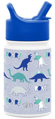 Simple Modern 10oz Summit Kids Water Bottle Thermos with Straw Lid -  Dishwasher Safe Vacuum Insulated Double Wall Tumbler Travel Cup 18/8  Stainless Steel -Under Construction 